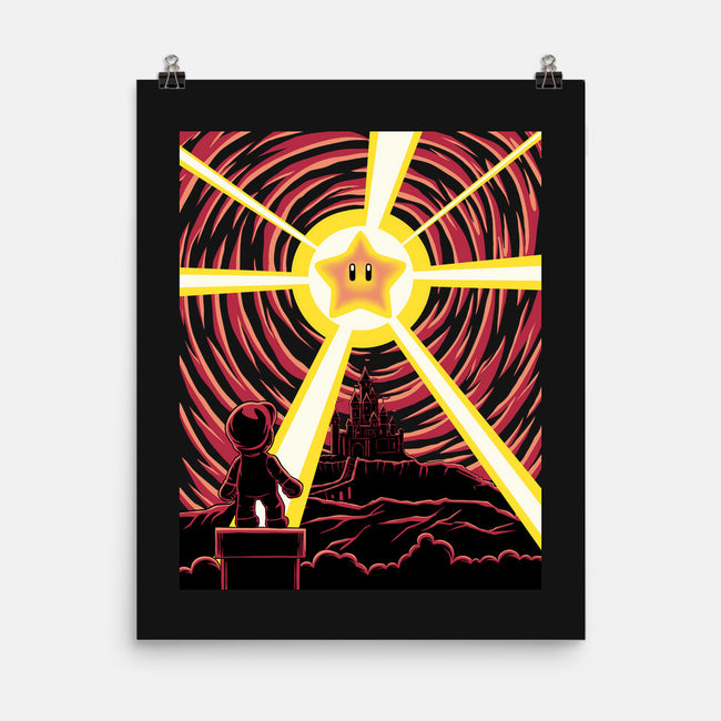 Galaxy Star-None-Matte-Poster-rmatix