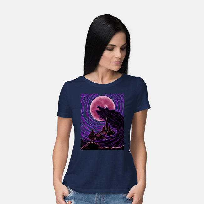Hero And Calamity-Womens-Basic-Tee-rmatix