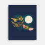 Three Gremlin Moon-None-Stretched-Canvas-jasesa