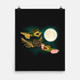 Three Gremlin Moon-None-Matte-Poster-jasesa
