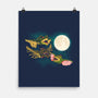 Three Gremlin Moon-None-Matte-Poster-jasesa
