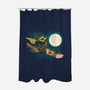 Three Gremlin Moon-None-Polyester-Shower Curtain-jasesa