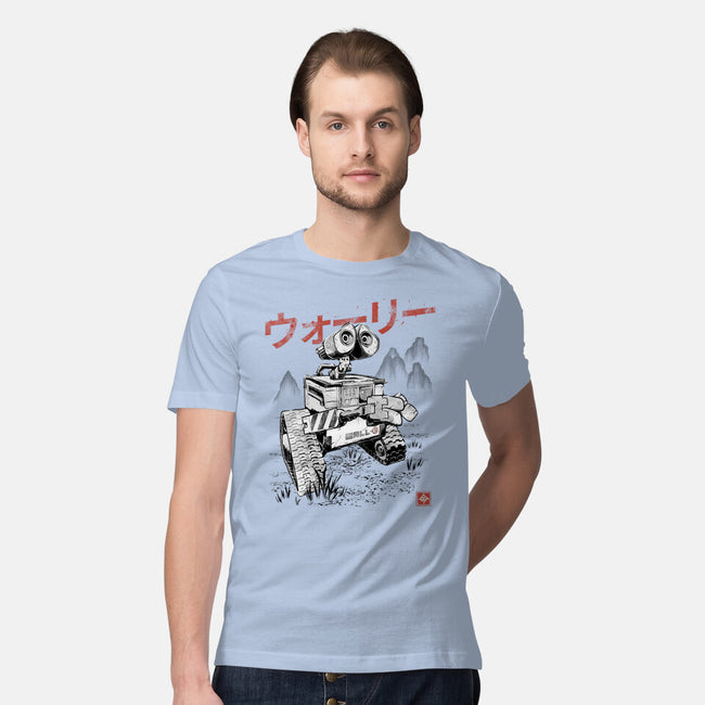 EcoBot Sumi-E-Mens-Premium-Tee-Astrobot Invention