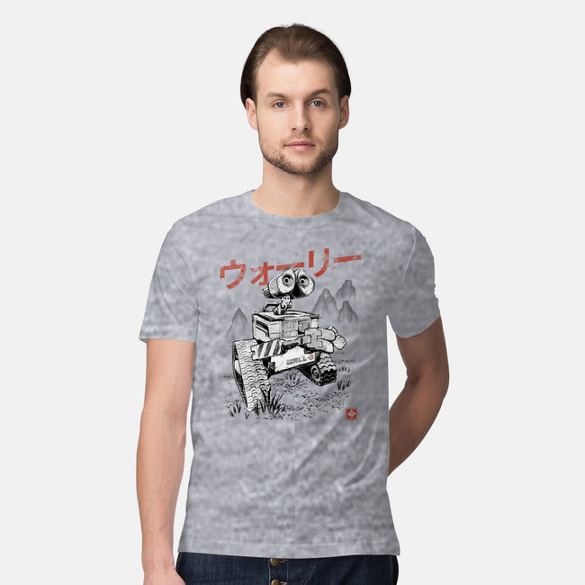 EcoBot Sumi-E-Mens-Premium-Tee-Astrobot Invention