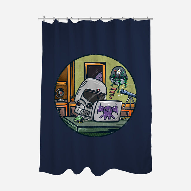 Captain Working-None-Polyester-Shower Curtain-JAMBRONX