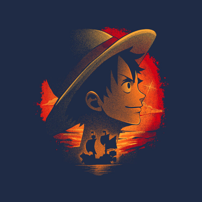 Strawhats Captain-Mens-Basic-Tee-grevalra