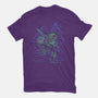 Neon Line-Art Hyrule Savior-Mens-Premium-Tee-Astrobot Invention