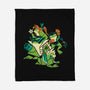 Croaking Saviors-None-Fleece-Blanket-Henrique Torres