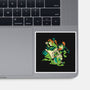 Croaking Saviors-None-Glossy-Sticker-Henrique Torres