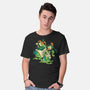Croaking Saviors-Mens-Basic-Tee-Henrique Torres