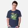 Croaking Saviors-Mens-Basic-Tee-Henrique Torres