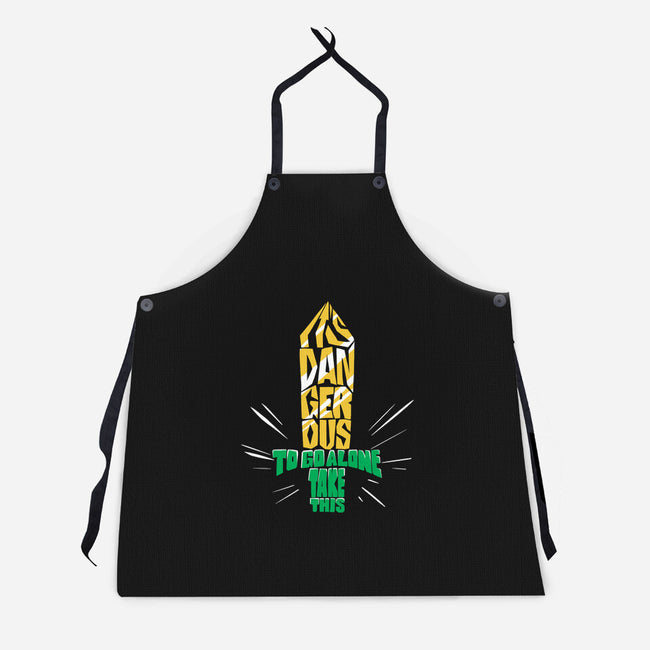 Not Alone Anymore-Unisex-Kitchen-Apron-estudiofitas