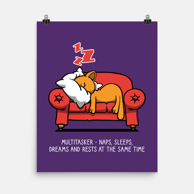 Multitasker-None-Matte-Poster-imisko