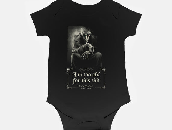 Nosferatu Is Too Old