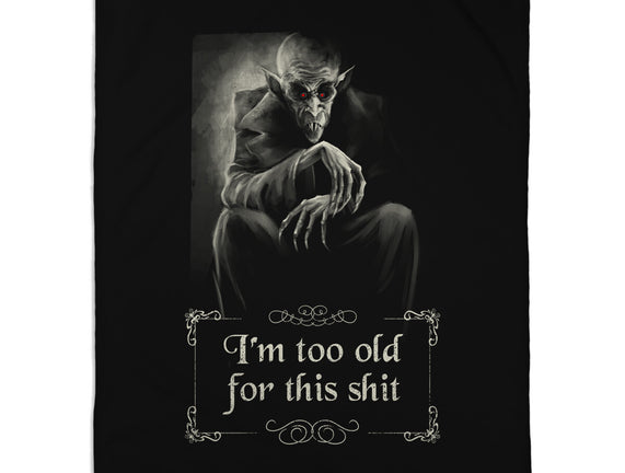 Nosferatu Is Too Old