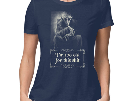 Nosferatu Is Too Old