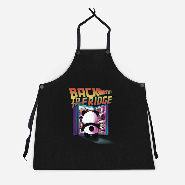 Back To The Fridge-Unisex-Kitchen-Apron-fanfabio