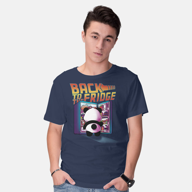 Back To The Fridge-Mens-Basic-Tee-fanfabio