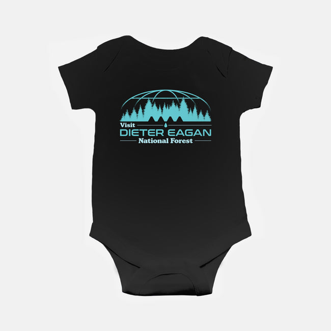 Visit Dieter Eagan National Forest-Baby-Basic-Onesie-sachpica