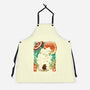 Frog Garden-Unisex-Kitchen-Apron-dandingeroz