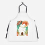 Frog Garden-Unisex-Kitchen-Apron-dandingeroz