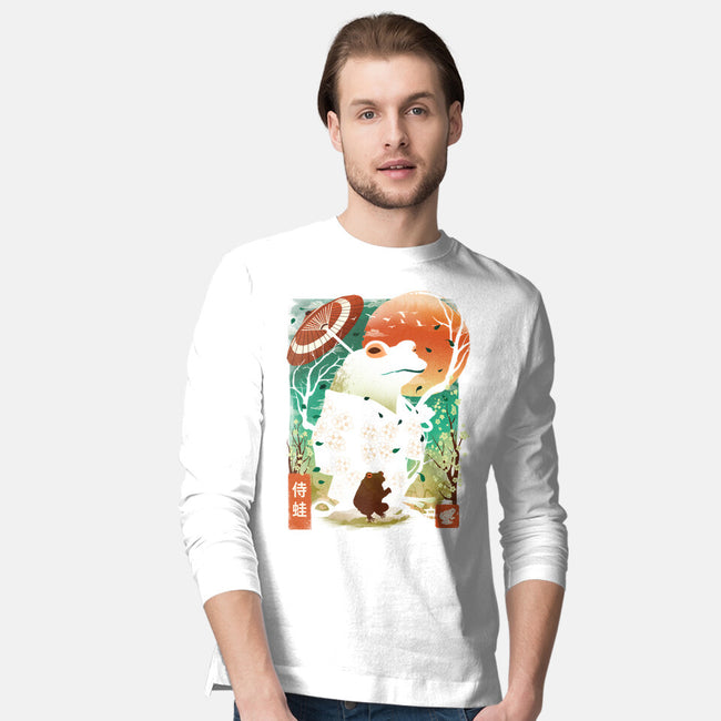 Frog Garden-Mens-Long Sleeved-Tee-dandingeroz