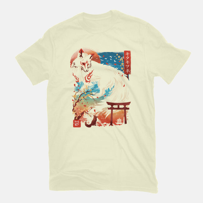 Kitsune Spirit-Mens-Basic-Tee-dandingeroz