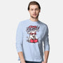 Cherry Bomb Bunny-Mens-Long Sleeved-Tee-NemiMakeit
