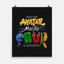 Four Elements Master-None-Matte-Poster-estudiofitas