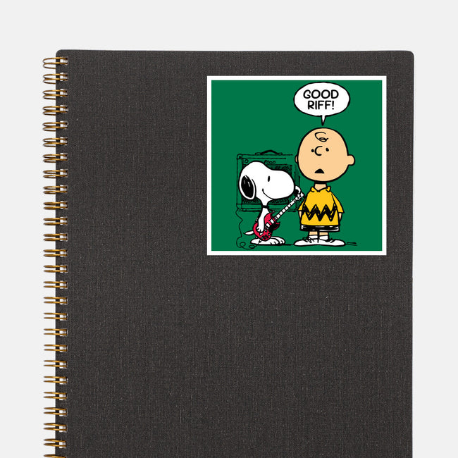 Good Riff-None-Glossy-Sticker-imisko