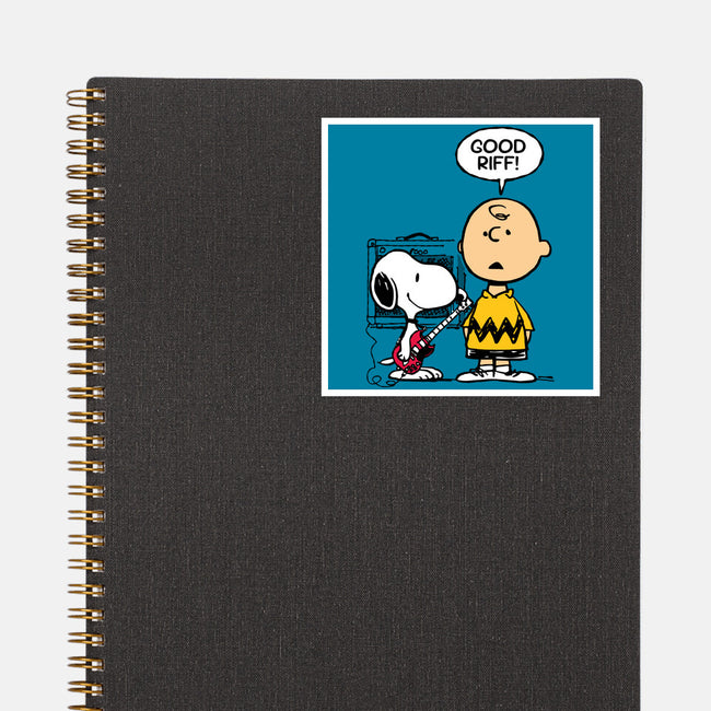 Good Riff-None-Glossy-Sticker-imisko