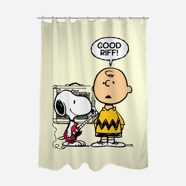 Good Riff-None-Polyester-Shower Curtain-imisko