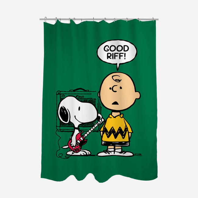 Good Riff-None-Polyester-Shower Curtain-imisko