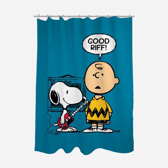 Good Riff-None-Polyester-Shower Curtain-imisko