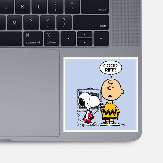 Good Riff-None-Glossy-Sticker-imisko