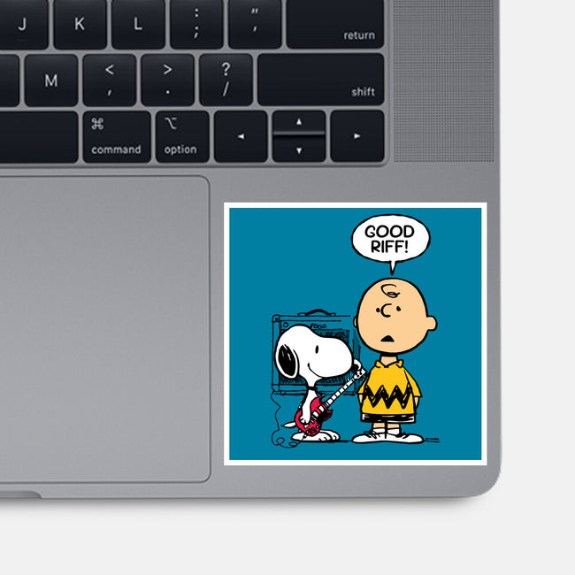 Good Riff-None-Glossy-Sticker-imisko