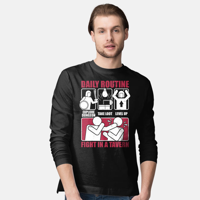 How To Dungeon-Mens-Long Sleeved-Tee-Studio Mootant