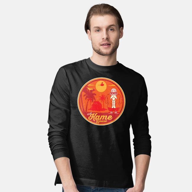 Visit Kame House-Mens-Long Sleeved-Tee-CarloJ1956