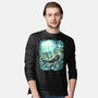 Starry Whale-Mens-Long Sleeved-Tee-zascanauta