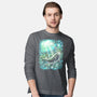 Starry Whale-Mens-Long Sleeved-Tee-zascanauta