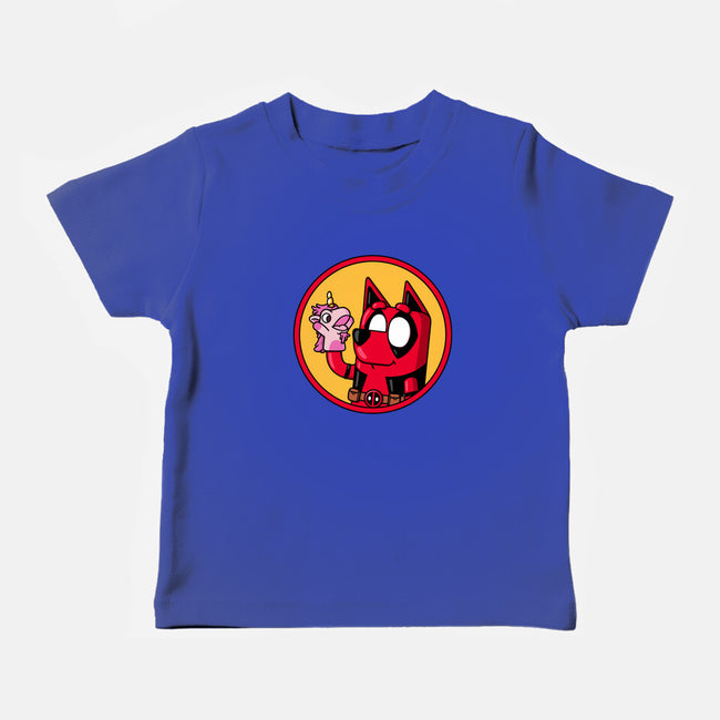 Dadpool-Baby-Basic-Tee-Raffiti