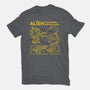 Alien Disassembly-Womens-Basic-Tee-Jorgetiradoart