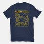 Alien Disassembly-Womens-Basic-Tee-Jorgetiradoart
