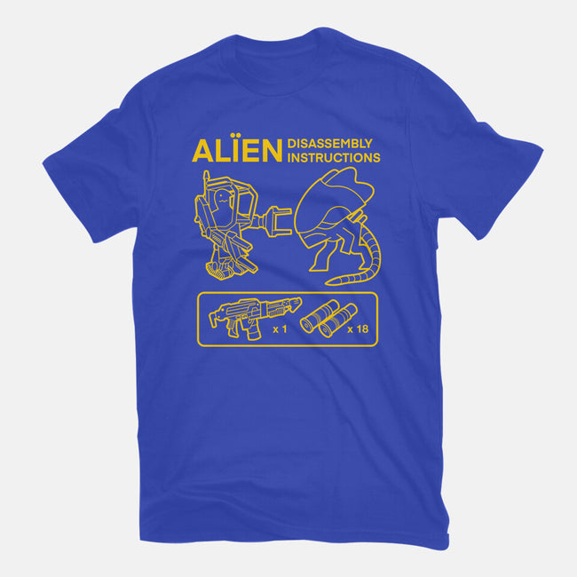Alien Disassembly-Unisex-Basic-Tee-Jorgetiradoart