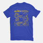 Alien Disassembly-Unisex-Basic-Tee-Jorgetiradoart