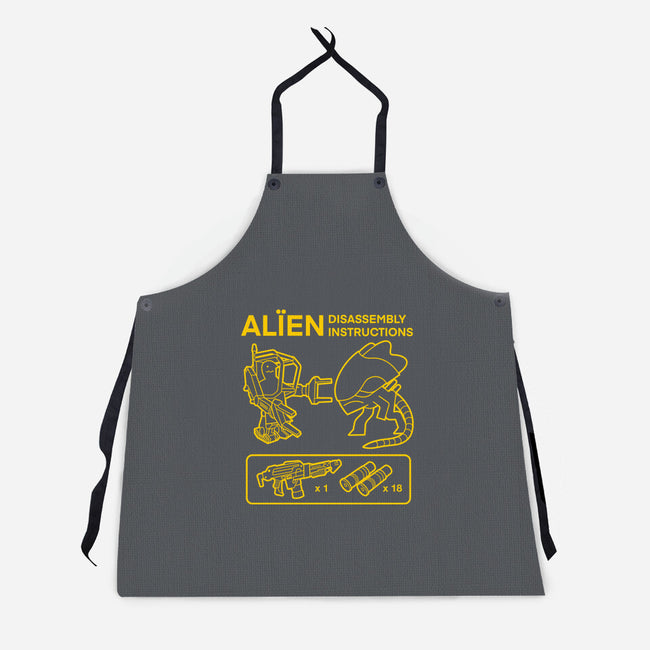 Alien Disassembly-Unisex-Kitchen-Apron-Jorgetiradoart
