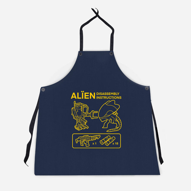 Alien Disassembly-Unisex-Kitchen-Apron-Jorgetiradoart