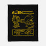 Alien Disassembly-None-Fleece-Blanket-Jorgetiradoart