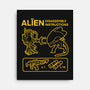 Alien Disassembly-None-Stretched-Canvas-Jorgetiradoart
