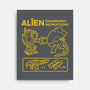 Alien Disassembly-None-Stretched-Canvas-Jorgetiradoart